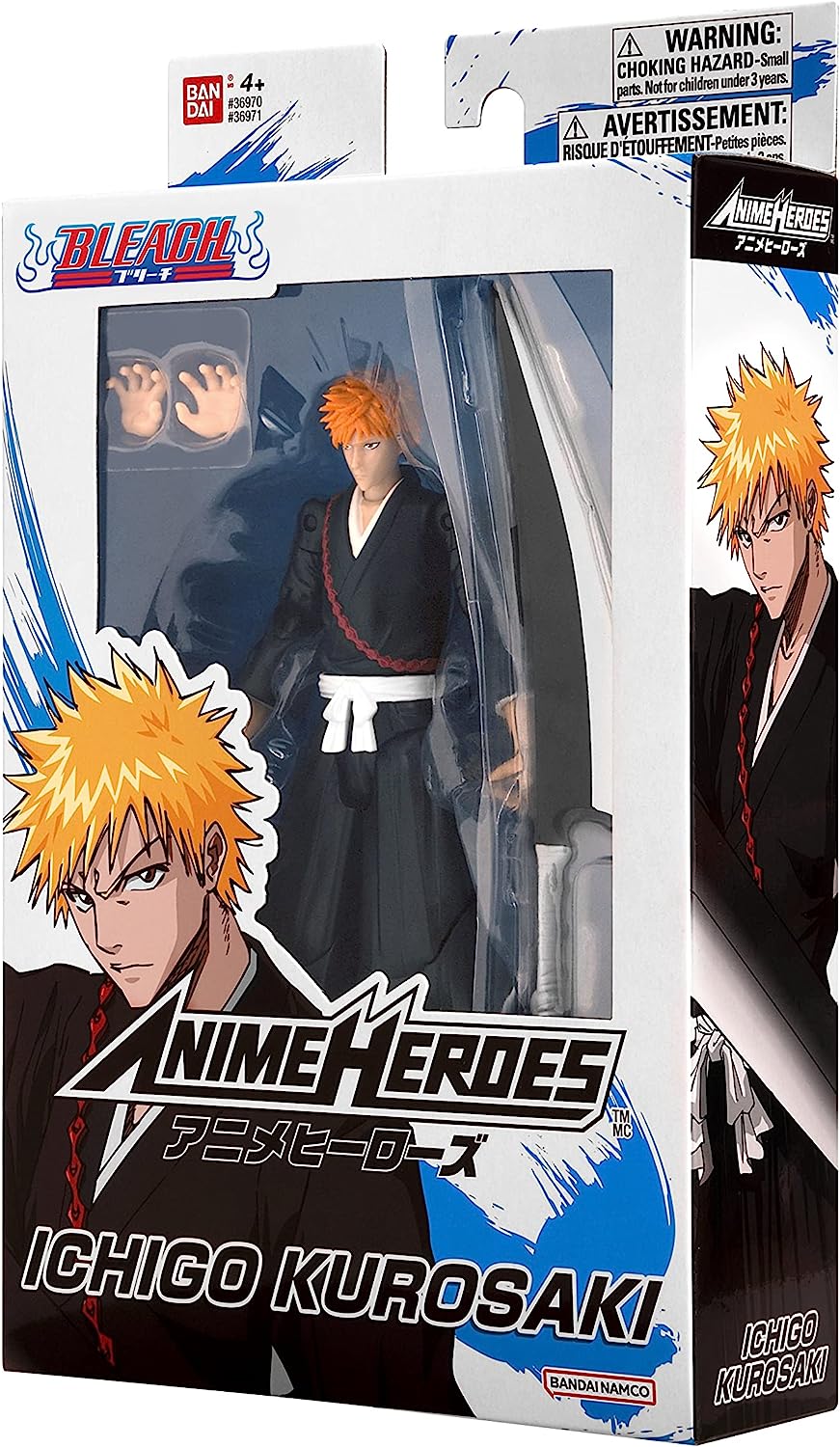 Фигурка Аниме Ичиго Куросаки Блич Anime Heroes Bleach Kurosagi Ichigo  Bandai 36971 – фото, отзывы, характеристики в интернет-магазине ROZETKA от  продавца: ActionToyStore | Купить в Украине: Киеве, Харькове, Днепре,  Одессе, Запорожье, Львове