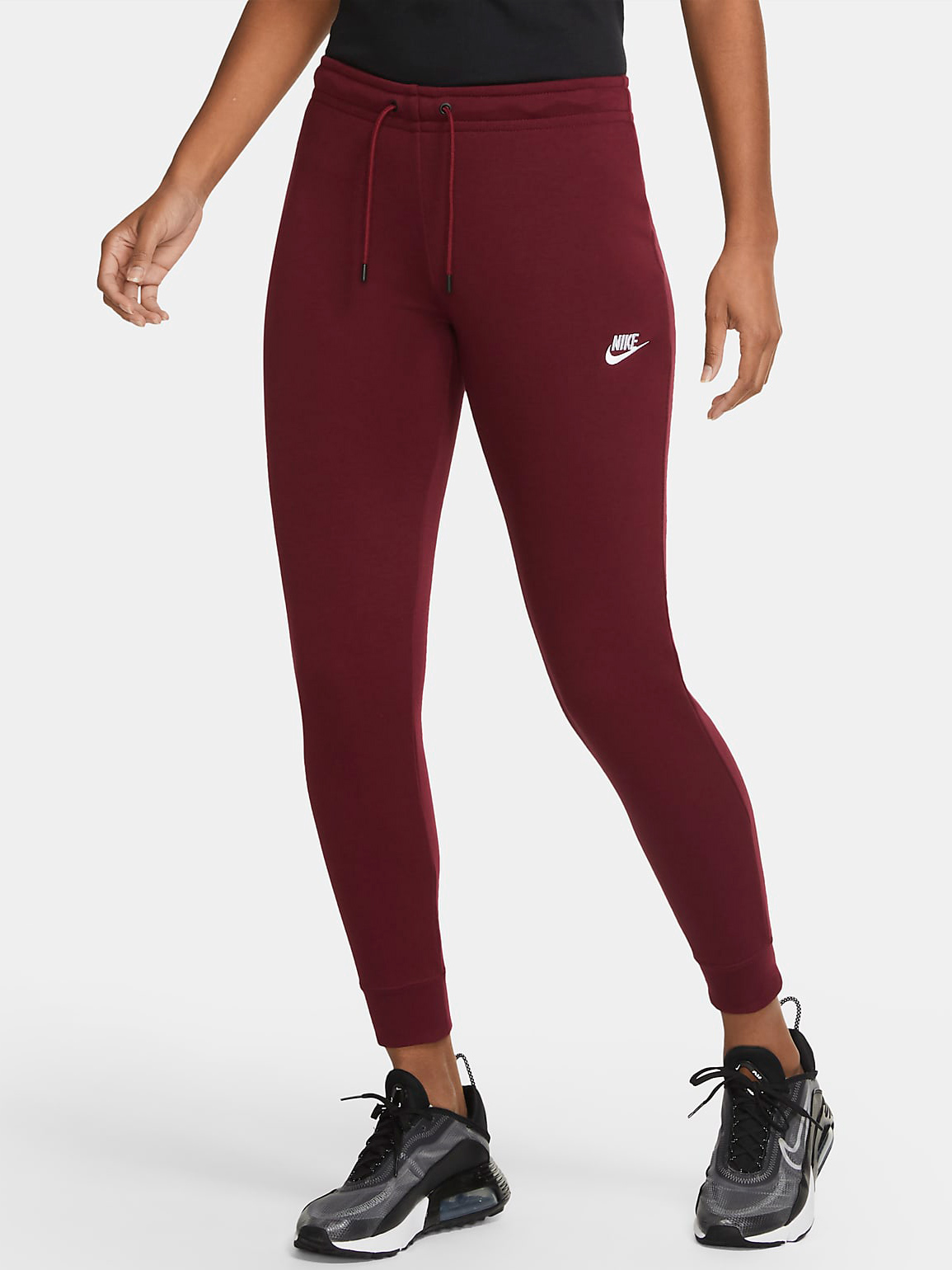 

Спортивные штаны Nike W Nsw Essntl Pant Tight Flc Mr BV4099-638 L Бордовые