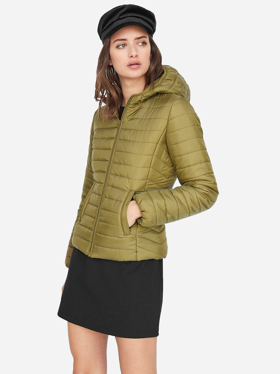 

Куртка Stradivarius 5763/343/550  Хаки, Куртка Stradivarius 5763/343/550 M Хаки