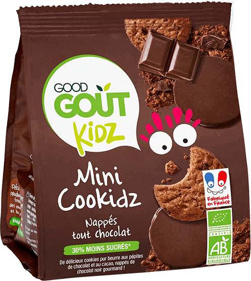 

Шоколадное мини-печенье Good Gout 115 г (3760269311268)