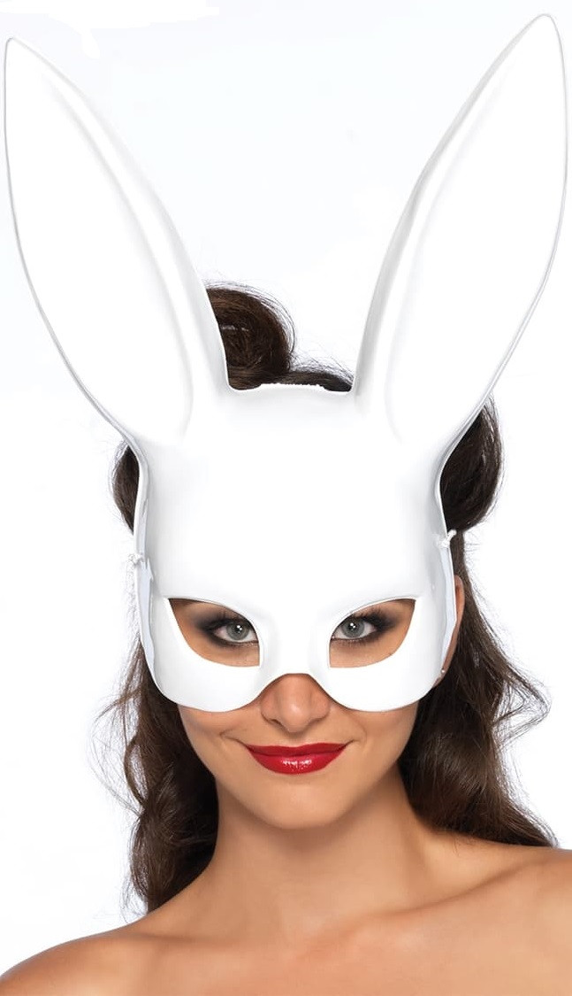 

Маска Зайчик Playboy ABC Белая