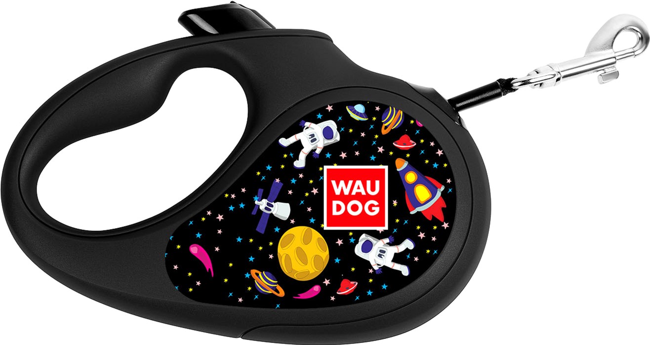 

Поводок-рулетка для собак Collar WAUDOG R-leash, рисунок "NASA", L, до 50 кг, 5 м, светоотражающая лента (8126-0047-01)