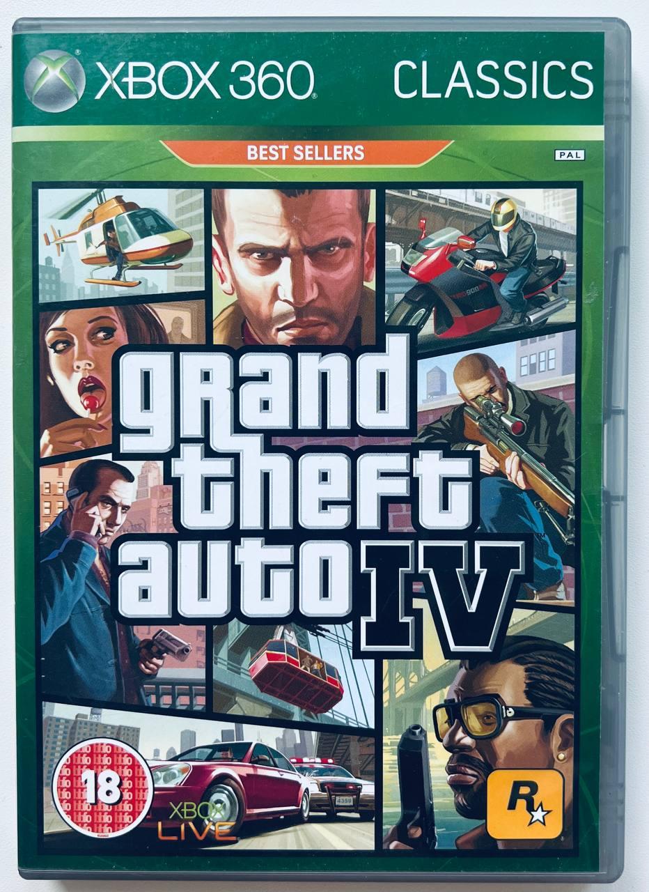 ROZETKA » Grand Theft Auto IV Classics, Б/У, английская версия - диск для Xbox  360 от продавца: RetroGaming Shop купить в Украине: цена, отзывы