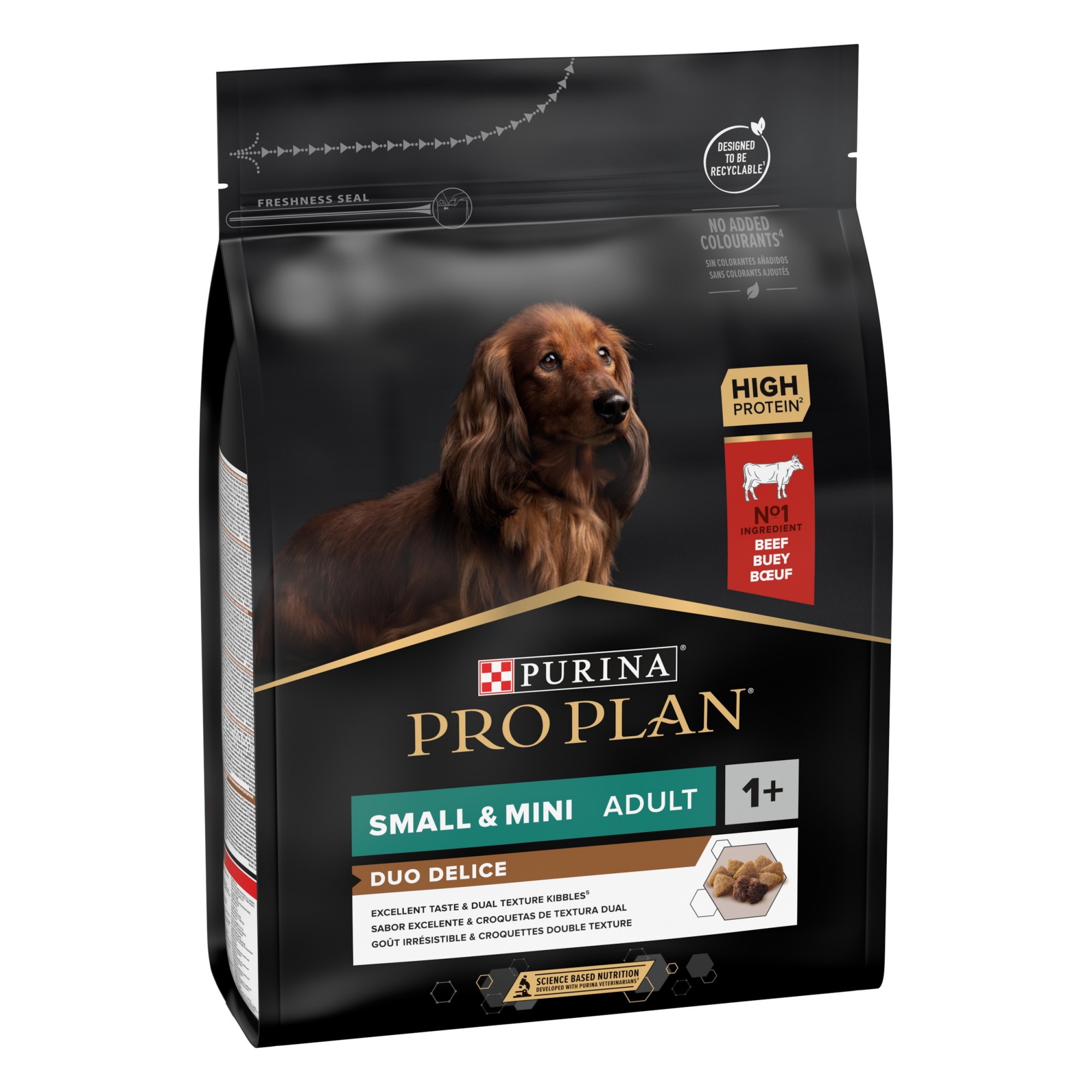 Сухой корм Purina Pro Plan (Пурина Про План) Duo Delice Beef для собак ...
