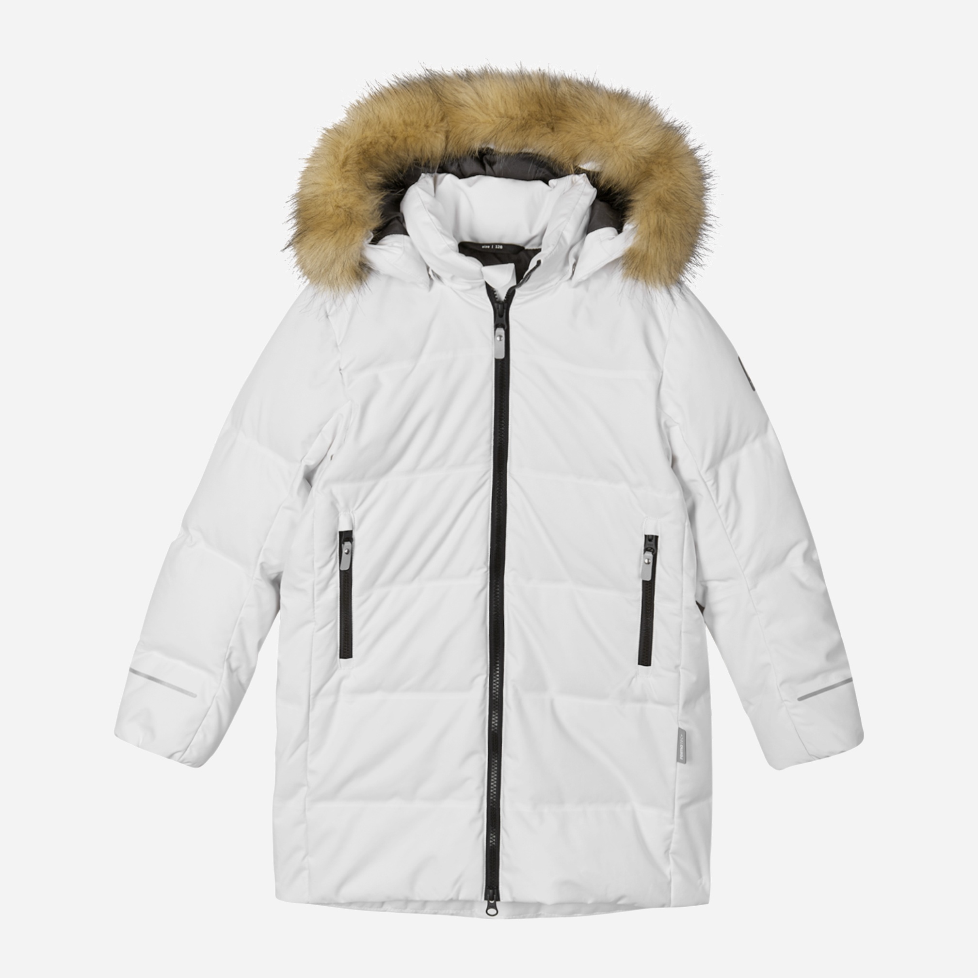 Акция на Дитяча зимова термо куртка для хлопчика Reima Wisdom 531425F-0100 134 см от Rozetka