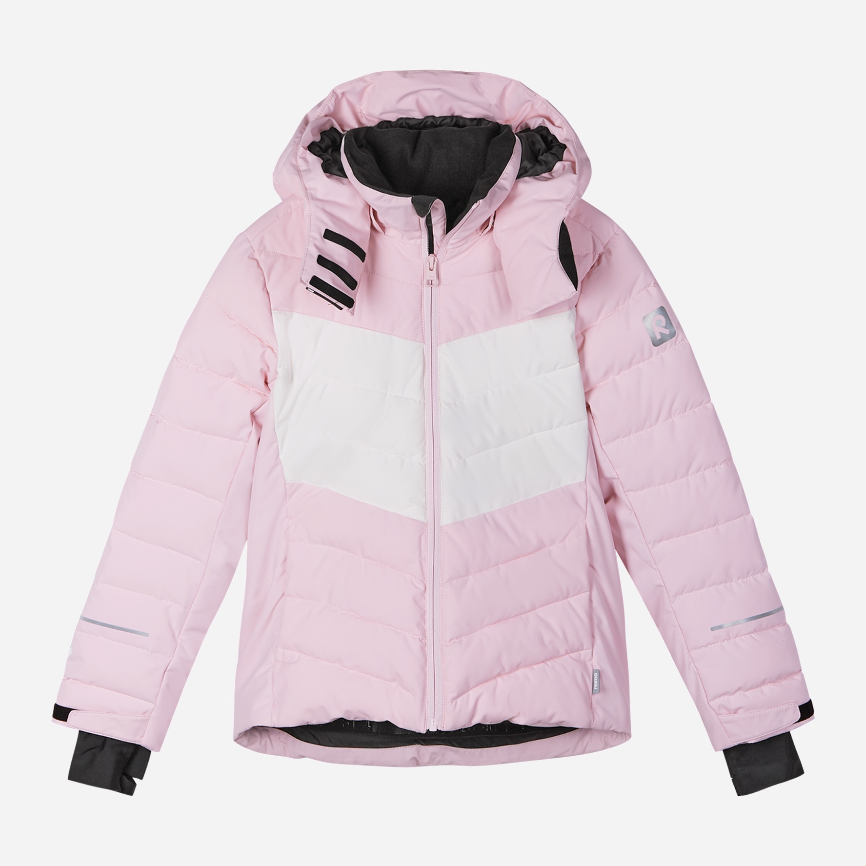 Акція на Дитяча зимова термо куртка для дівчинки Reima Saivaara 531556-4010 110 см від Rozetka
