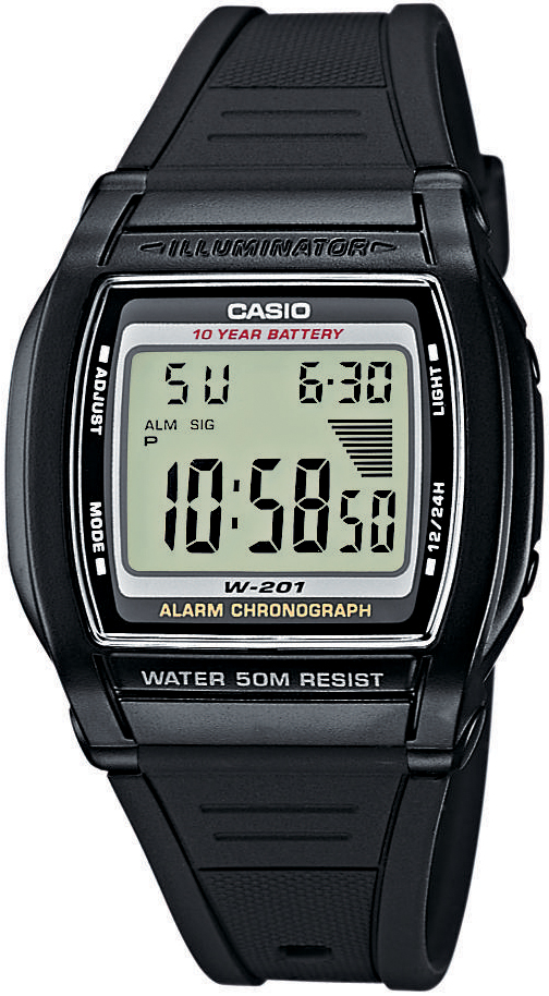 

Мужские часы Casio W-201-1AVEF