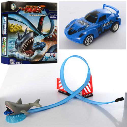 

Автотрек Global toys акула, машинка 7 см-инертная ( 011-43)