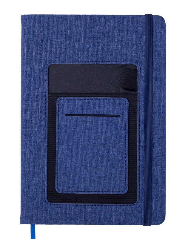 

Записная книга блокнот Buromax COMFORT A5 96 л линия иск.кожа серый (BM.295209-09)
