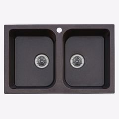 

Мойка Кухонная Platinum Twin 7648D Карамель