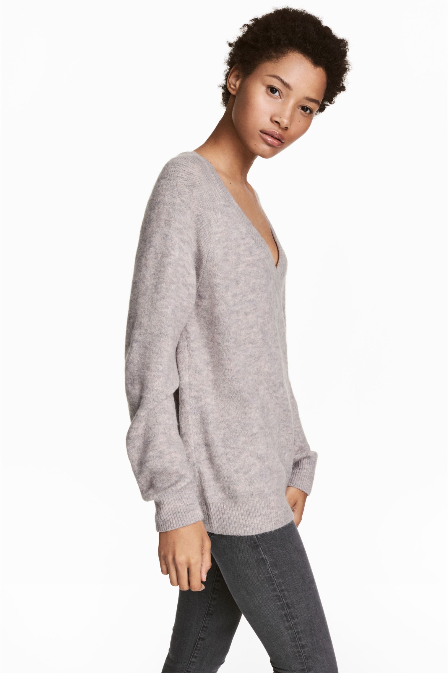 

Пуловер H& 610-5373466  Серый, Пуловер H&M 610-5373466 M Серый