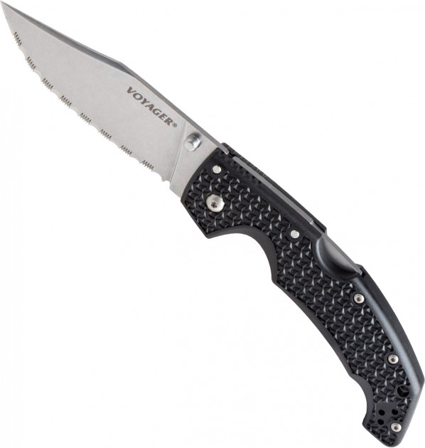 

Складной Нож Cold Steel Voyager Large Clip Point Serrated (29TLCCS) (1260.10.28)
