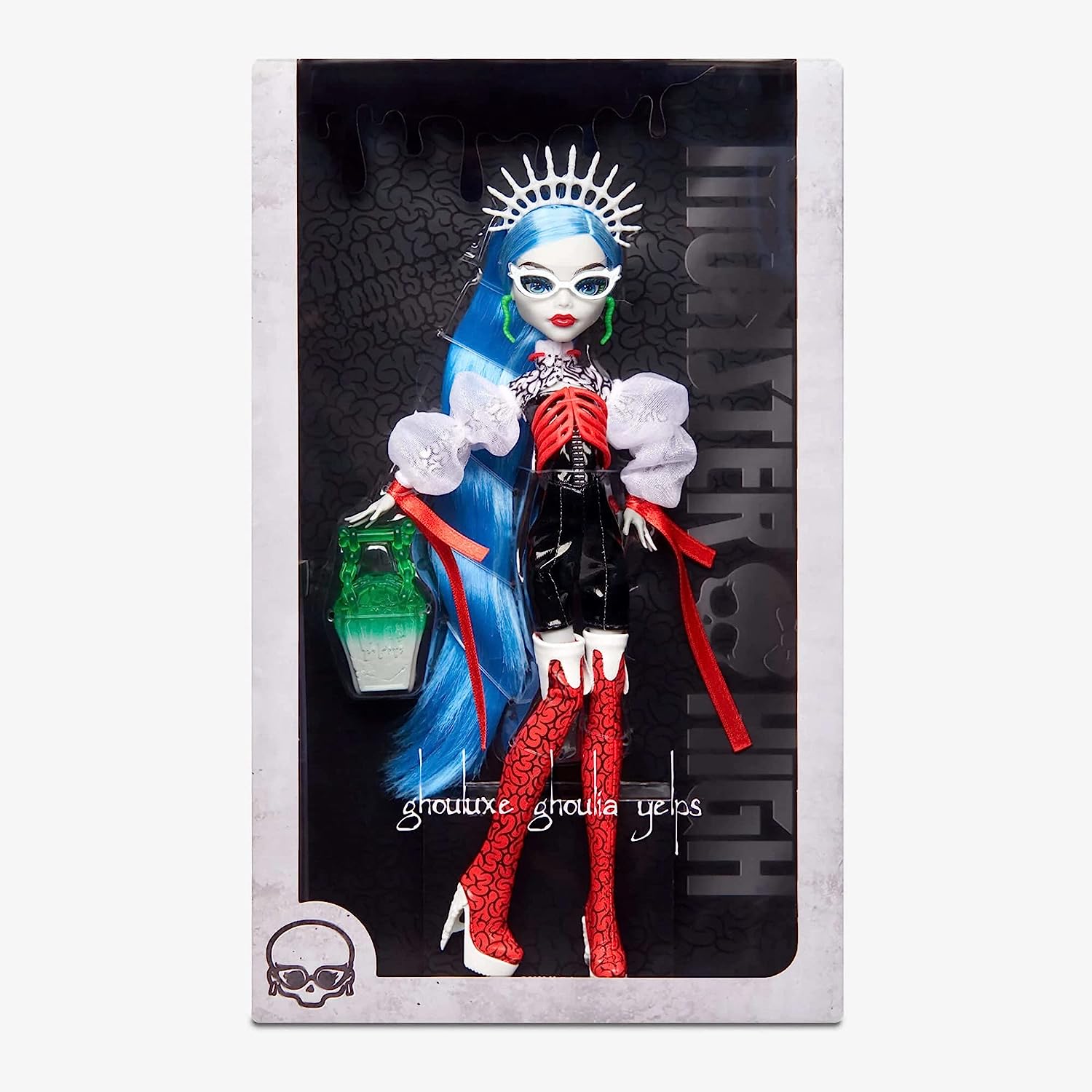 Кукла Монстер Хай коллекционная Гулия Йелпс Делюкс Monster High Collectors  Ghouluxe Ghoulia Yelps Doll Mattel (HMX25) – фото, отзывы, характеристики в  интернет-магазине ROZETKA от продавца: Вuy here | Купить в Украине: Киеве,