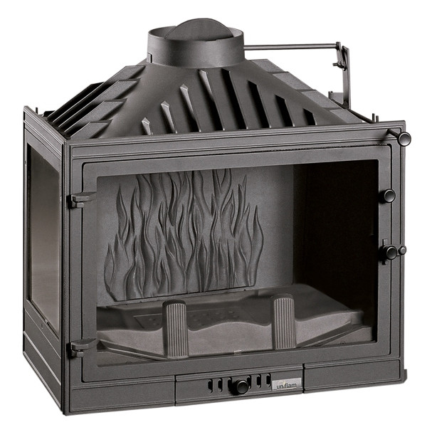

Каминная топка UNIFLAM 700 Standard с шибером левая боковая