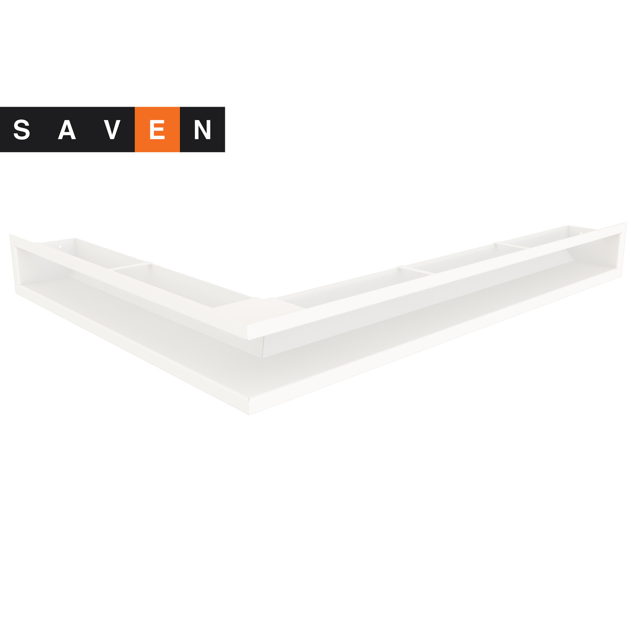 

Вентиляционная решетка для камина угловая правая SAVEN Loft Angle 90х800х600 белая