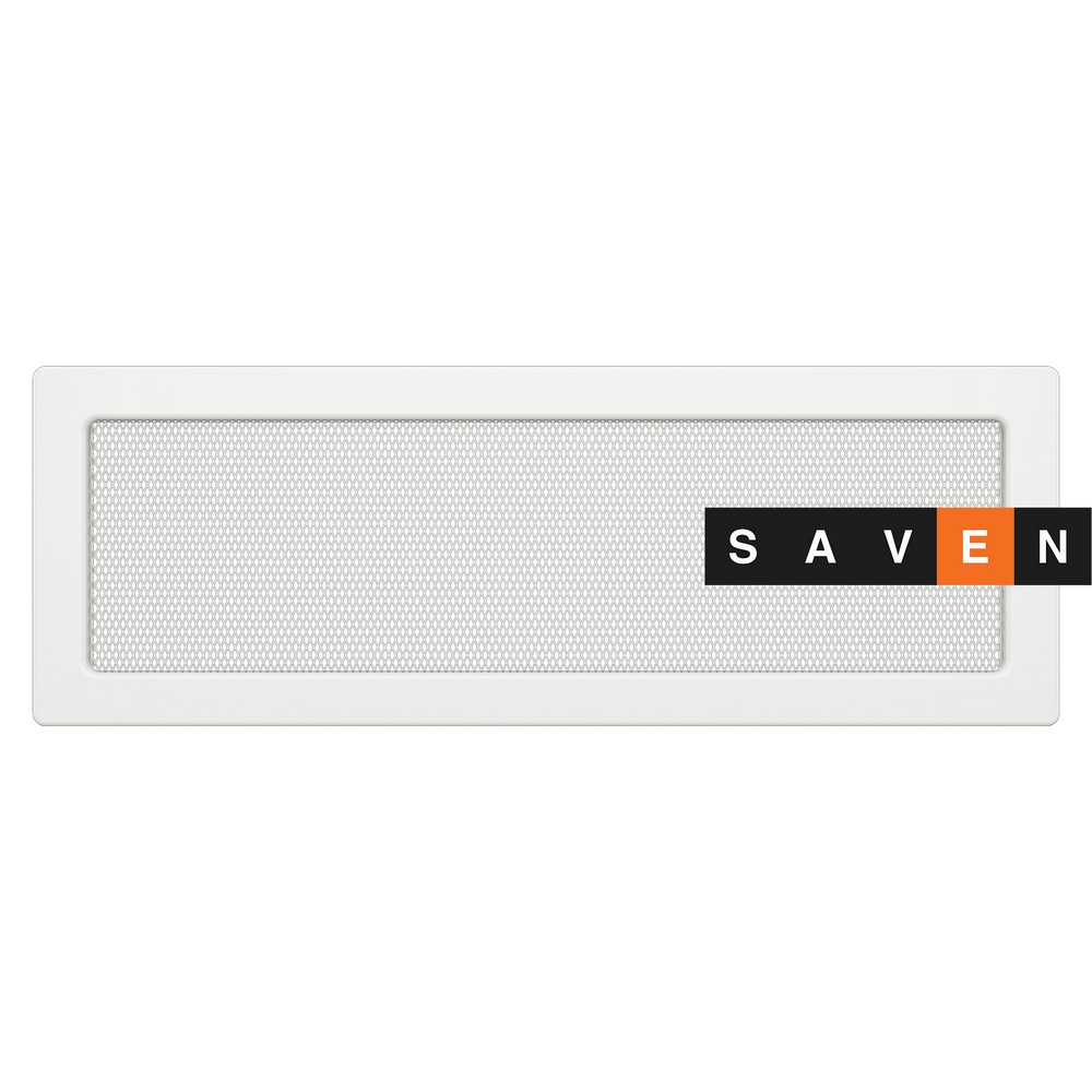 

Вентиляционная решетка для камина SAVEN 17х49 белая
