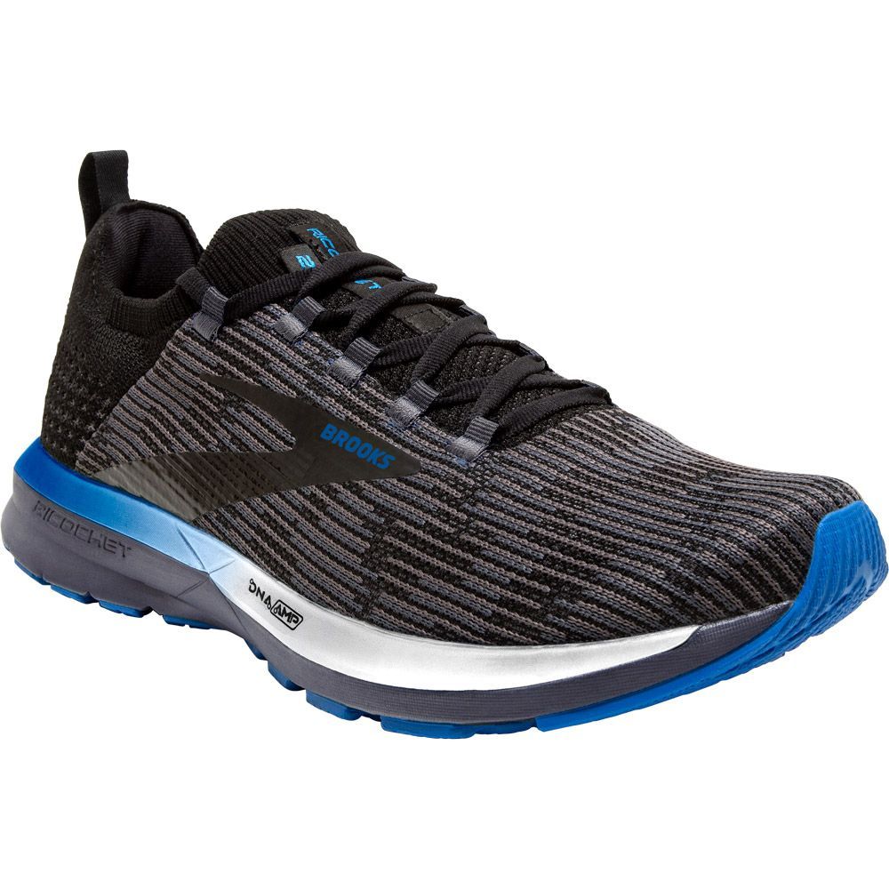 

Кроссовки Brooks Ricochet 2 Black Grey Blue 42.5р