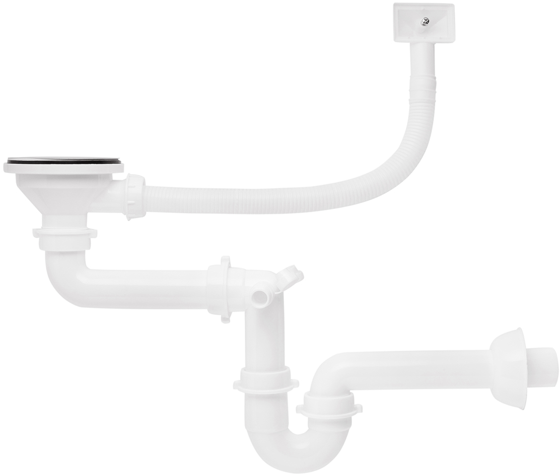 Сифон для кухонной мойки KRONER KRP Siphon-010 (CV031203) – фото ...
