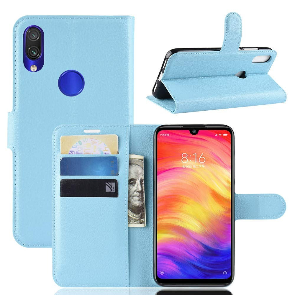 Чехол-книжка Litchie Wallet для Xiaomi Redmi Note 7 Голубой – фото, отзывы,  характеристики в интернет-магазине ROZETKA от продавца: Case365 | Купить в  Украине: Киеве, Харькове, Днепре, Одессе, Запорожье, Львове