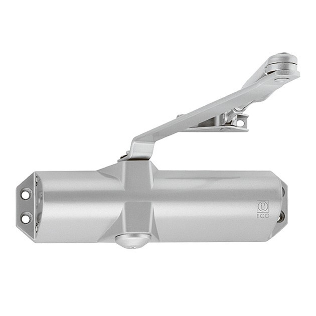 

Доводчик для дверей ECO-Schulte TS-10D (серебристый) без тяги