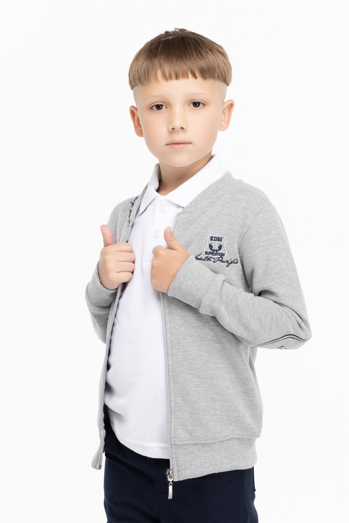 Кофта с принтом для мальчика SAFARI 247 146 см Серый (2000989824480) от ...