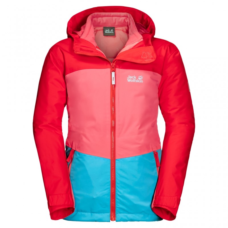

Куртка 3 в 1 ARGON ICE 3IN1 JACKET KIDS Jack Wolfskin 1608551-1108 128 Синий (4060477528052)