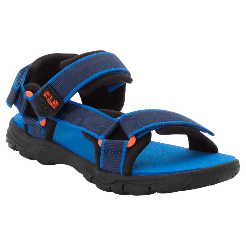 

Сандалии SEVEN SEAS 3 K Jack Wolfskin 4040061-1174 30 Голубой Оранжевый Синий