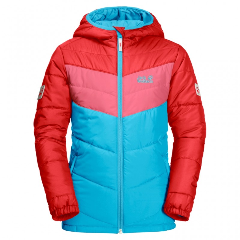 

Куртка утепленная THREE HILLS JACKET KIDS Jack Wolfskin 1608631-1108 128 Синий (4060477528212)