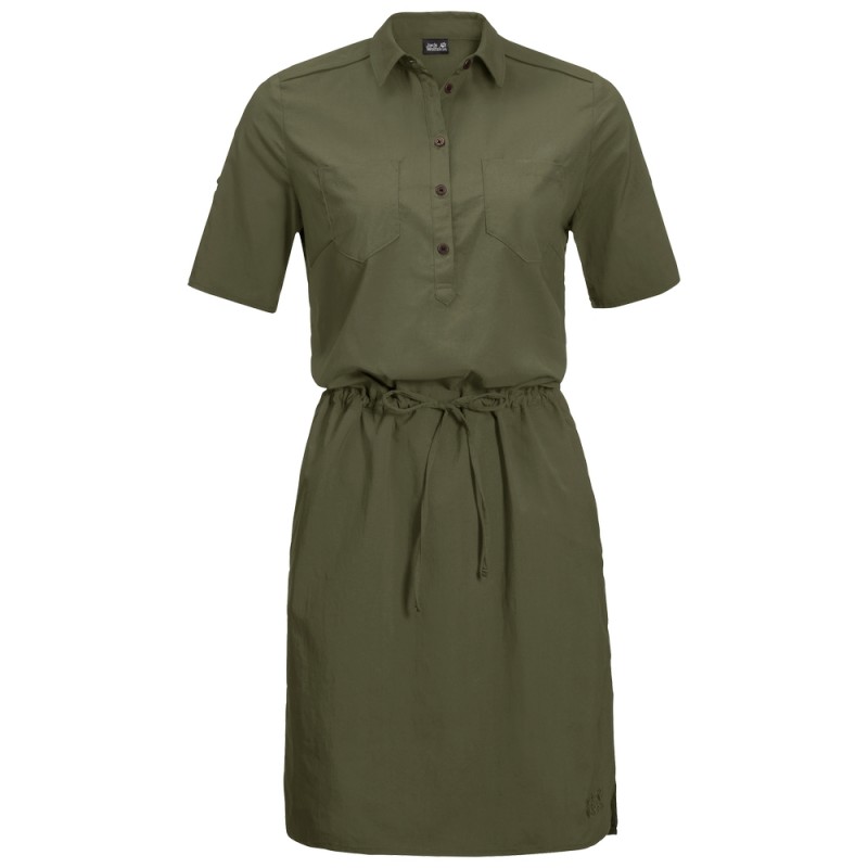 

Платье DESERT PARK DRESS Jack Wolfskin 1505351-4092 XL Хаки