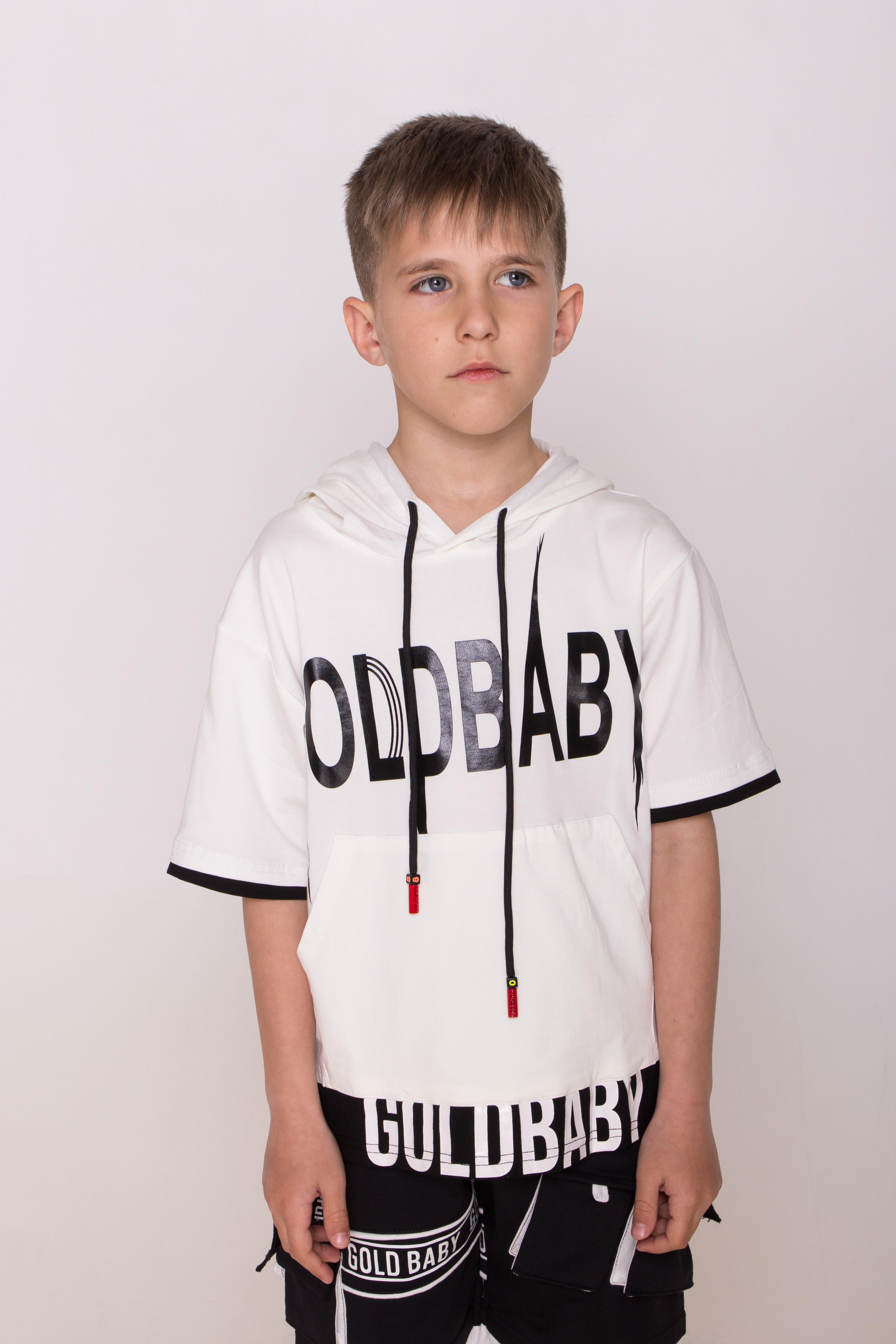 

Футболка GoldBaby 9603 с надписью Goldbaby 140 см Белая (TSH-00129)
