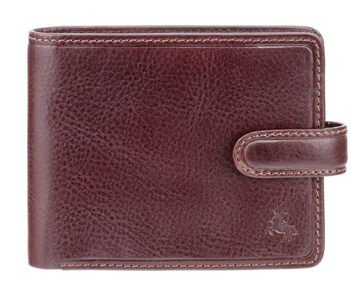 

Коричневый кошелек мужской Visconti TSC47 BRN Riccardo c RFID