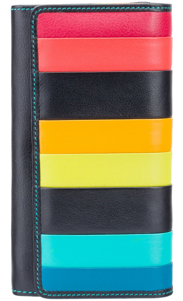 

Чёрный женский кошелёк Visconti STR4 BLK M Kos c RFID