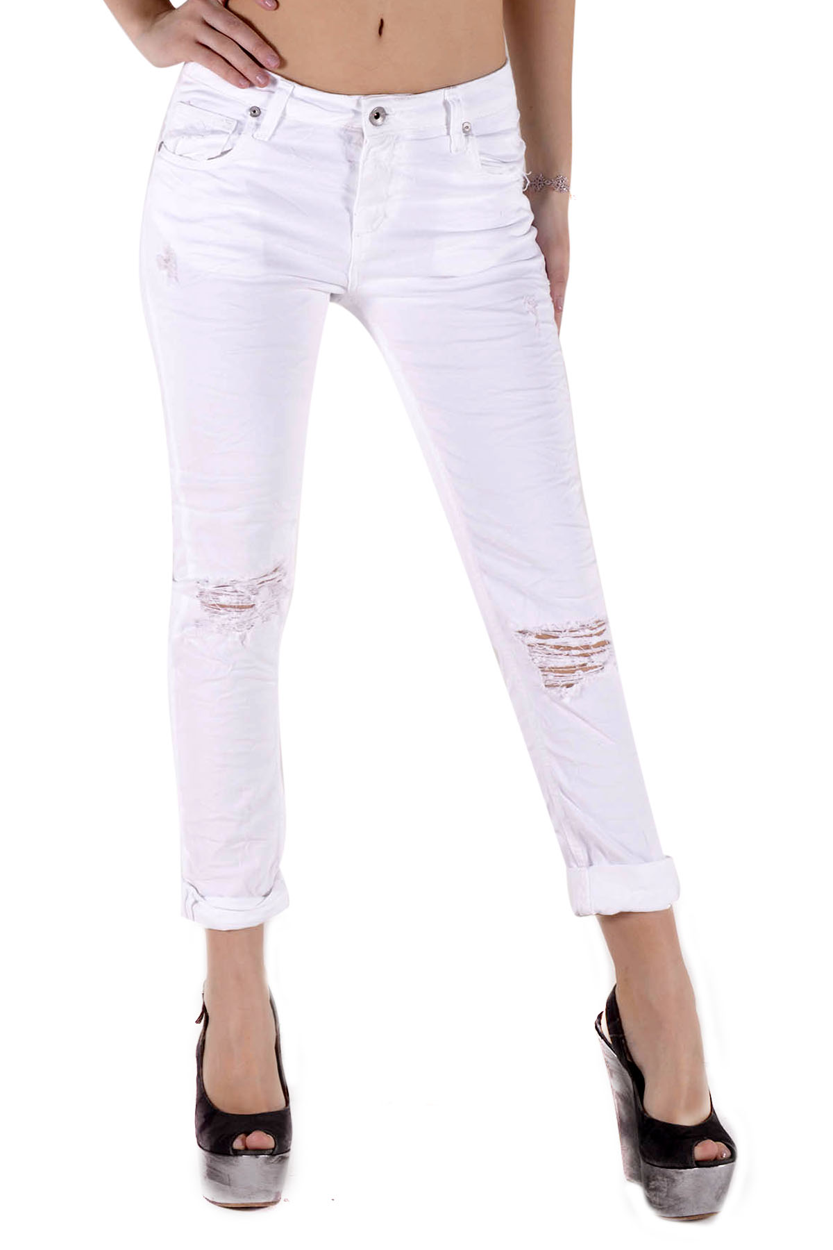 

Брюки 525 White  белый - 1, Брюки 525 White XS белый - 1