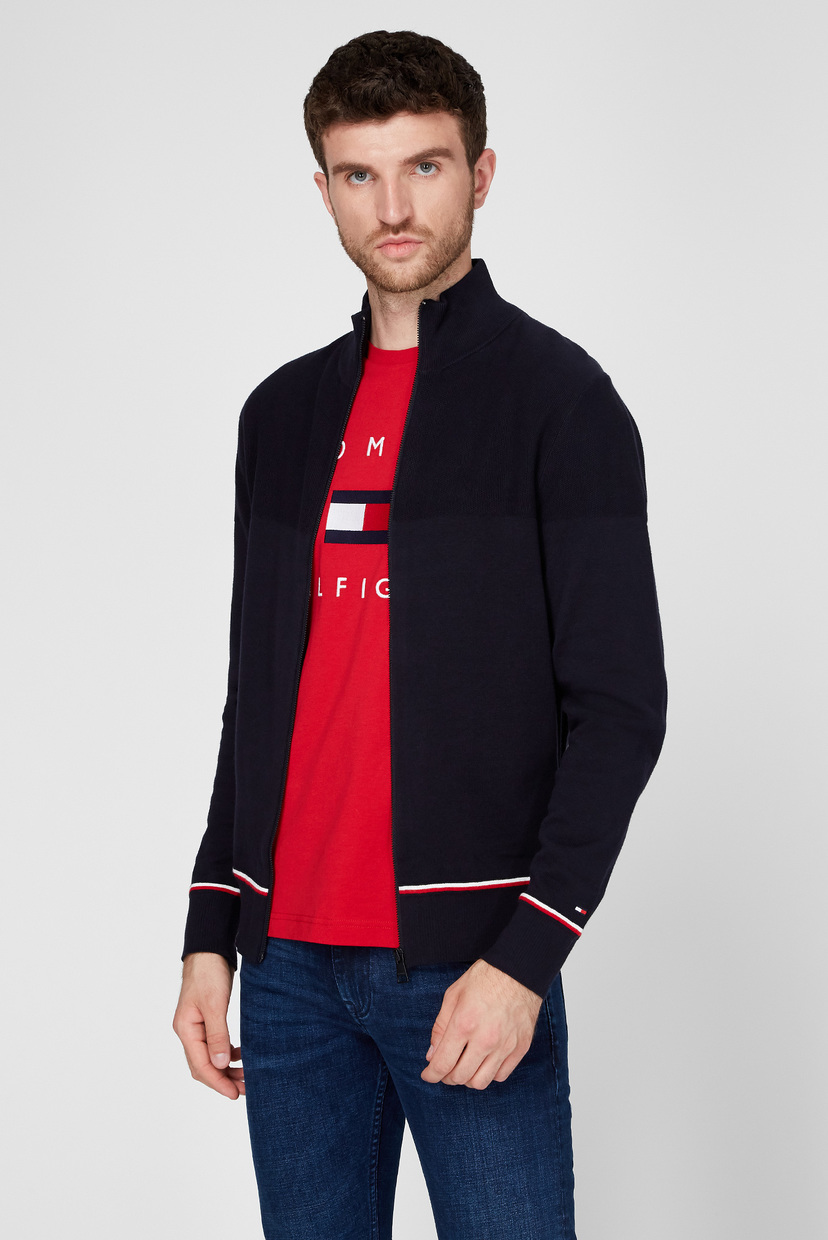 

Мужская темно-синяя кофта Tommy Hilfiger S MW0MW14760