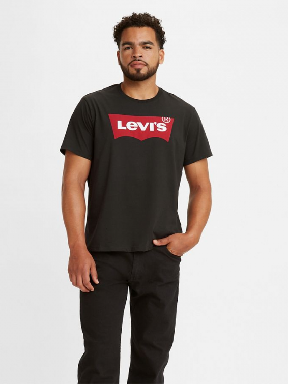 Акція на Футболка Levi's 25451788 XXL Чорна від Rozetka