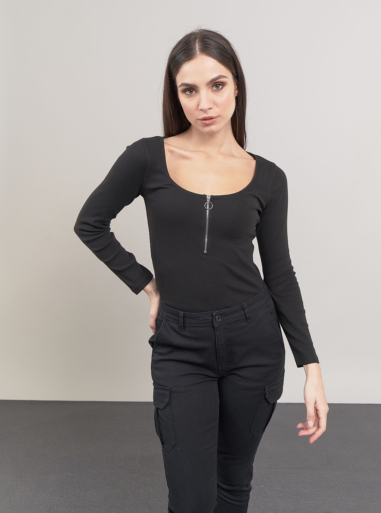 

Лонгслив Piazza Italia 28008-3 L Black