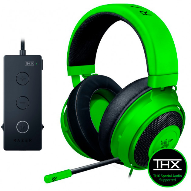 

Игровые наушники 7.1 Razer Kraken Tournament Edition Green