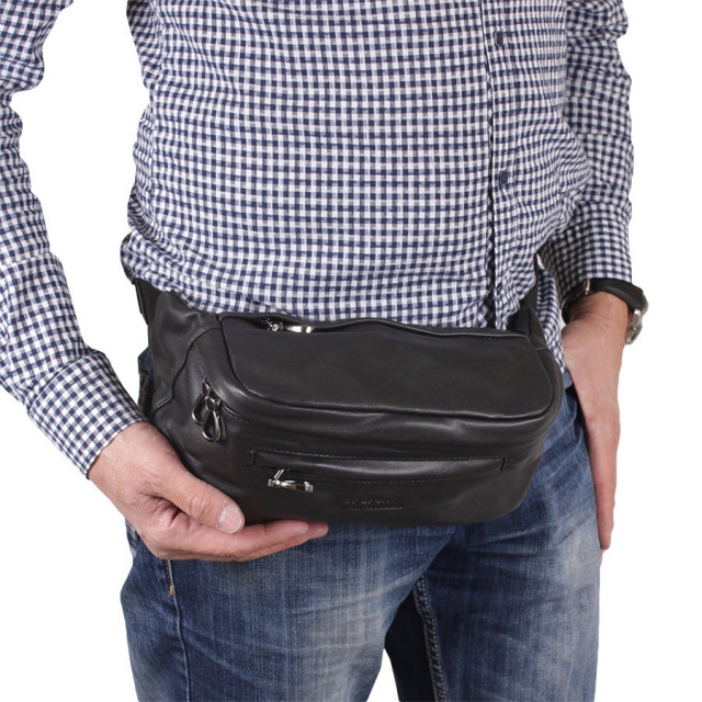 

Мужская кожаная сумка Luxury Leather Accessories,82310