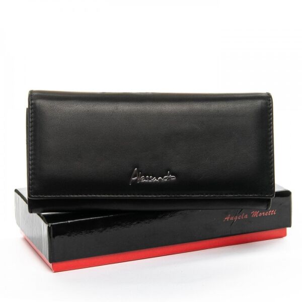 

Женский кожаный кошелек NAPPA ALESSANDRO PAOLI W1-V black