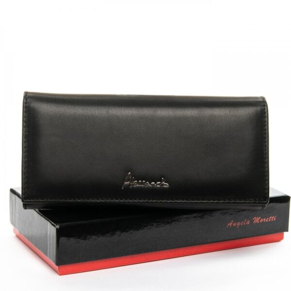 

Женский кожаный кошелек NAPPA ALESSANDRO PAOLI W1-V-2 black