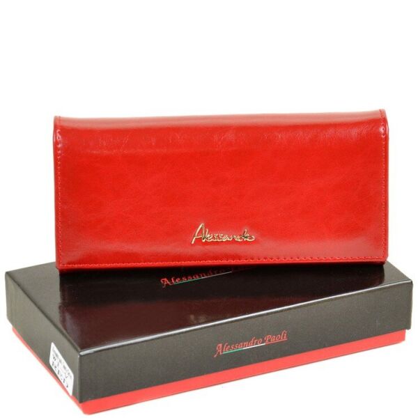 

Кожаный кошелек Canarie ALESSANDRO PAOLI W1-V red
