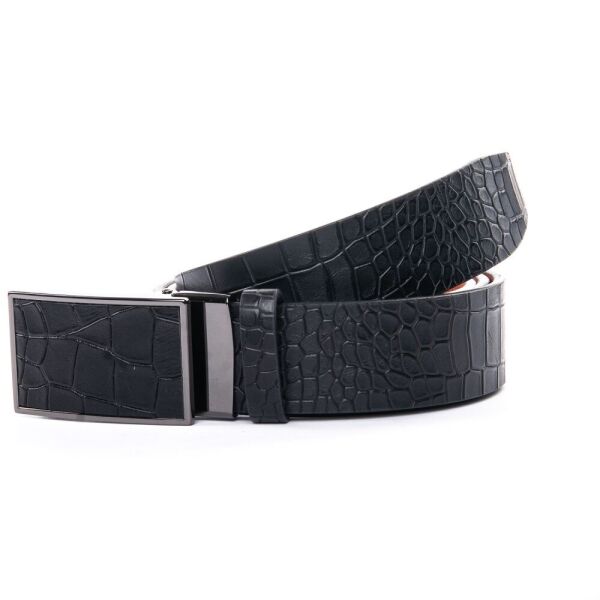 

Кожаный мужской ремень 301 black 120 см.