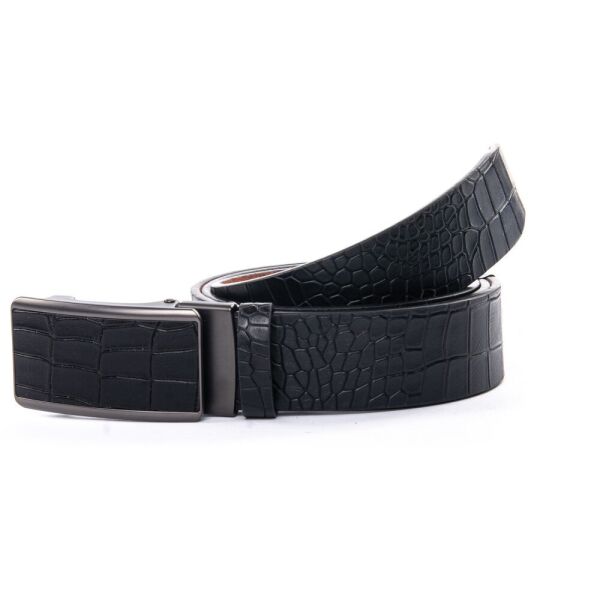 

Кожаный мужской ремень D36-7172 black 120 см.