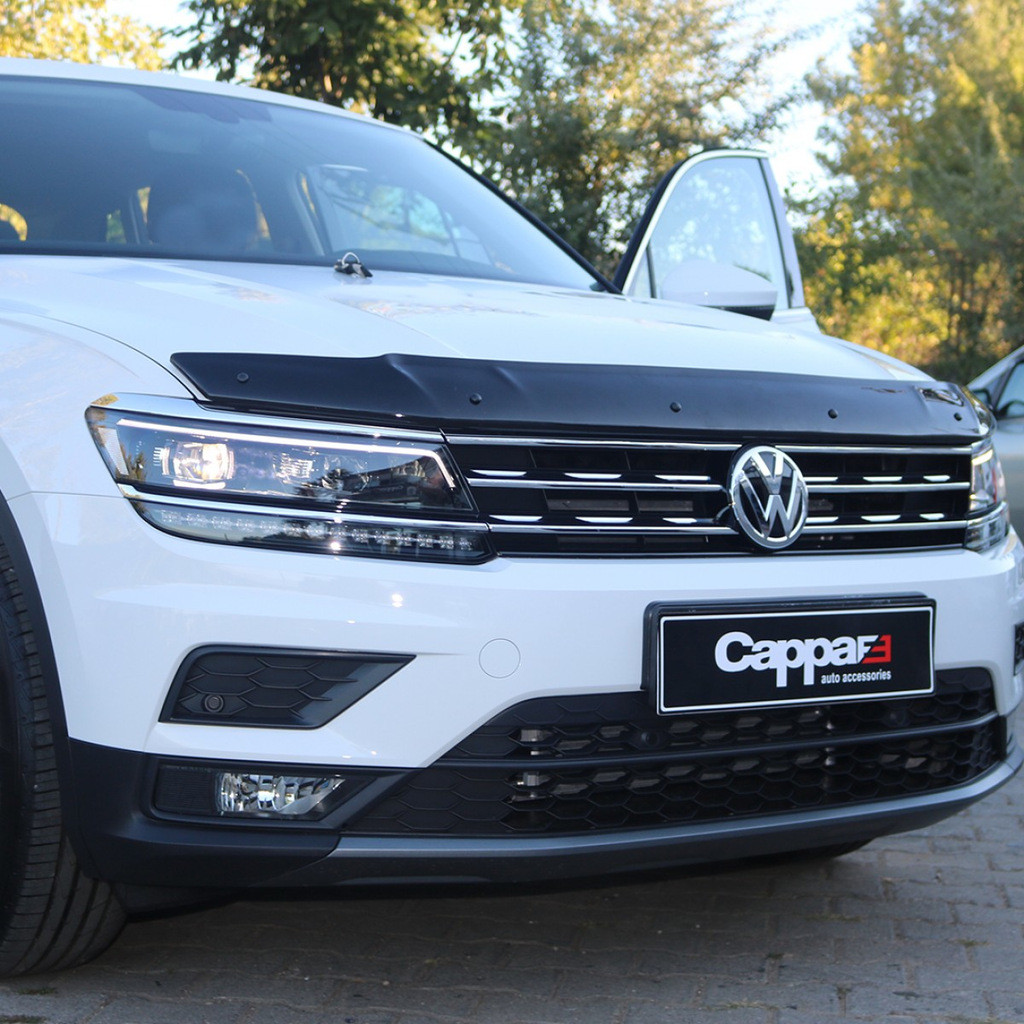 Дефлектор капота (мухобойка) EuroCap Volkswagen Tiguan 2016-2020,  (30791216) – фото, отзывы, характеристики в интернет-магазине ROZETKA от  продавца: MTVA | Купить в Украине: Киеве, Харькове, Днепре, Одессе,  Запорожье, Львове