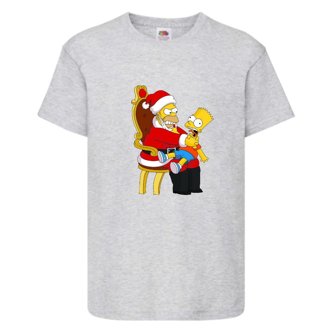 

Футболка детская Новый Год (New Year) серая (0009-gray) размер 104 см