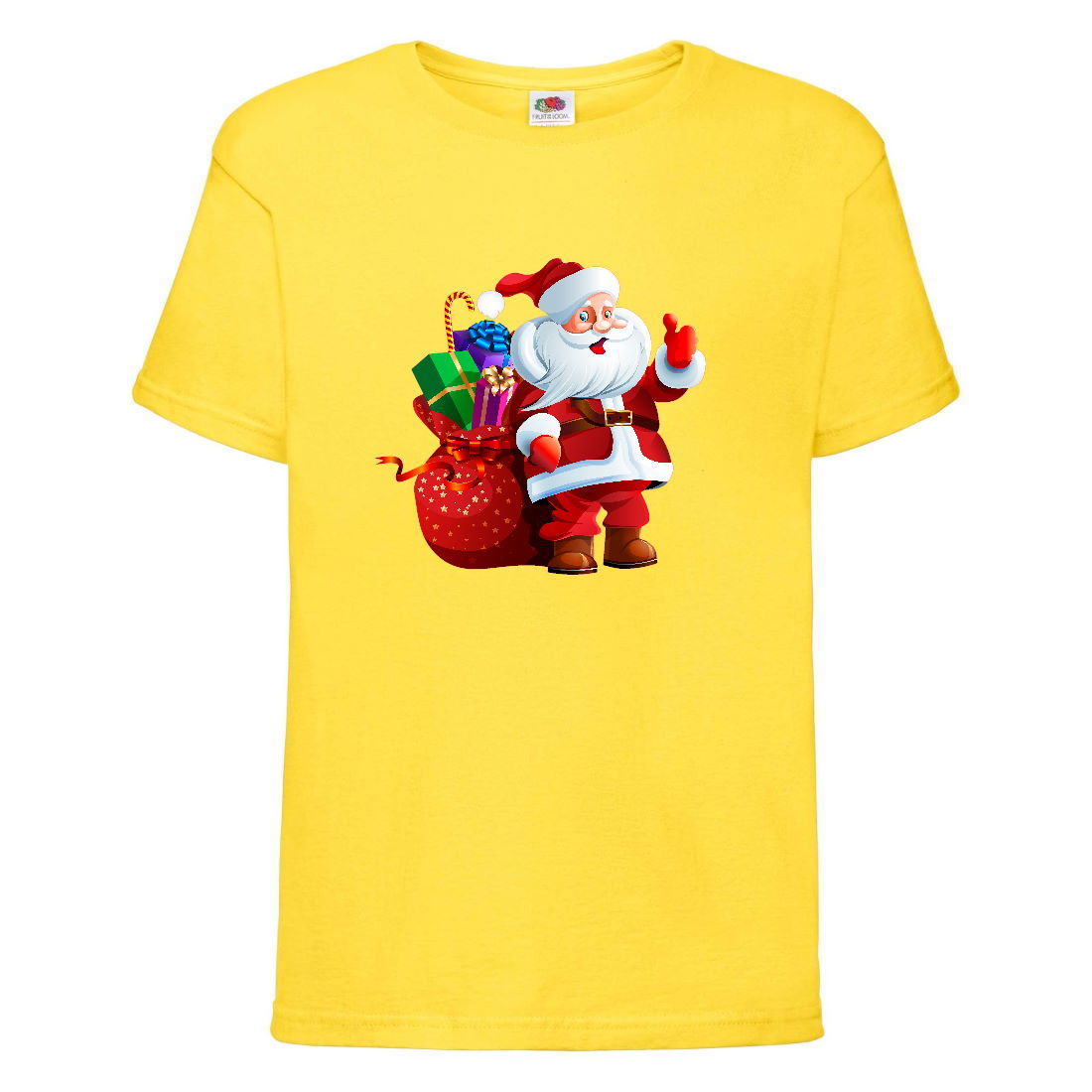 

Футболка детская Новый Год (New Year) желтая (0003-yellow) размер 164 см