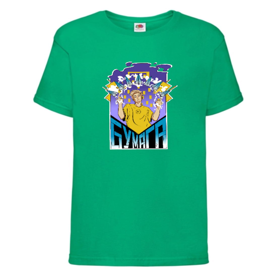 

Футболка детская Влад Бумага А4 003 (Vlad A4) зеленая (VBA4 grn 003) 152 см