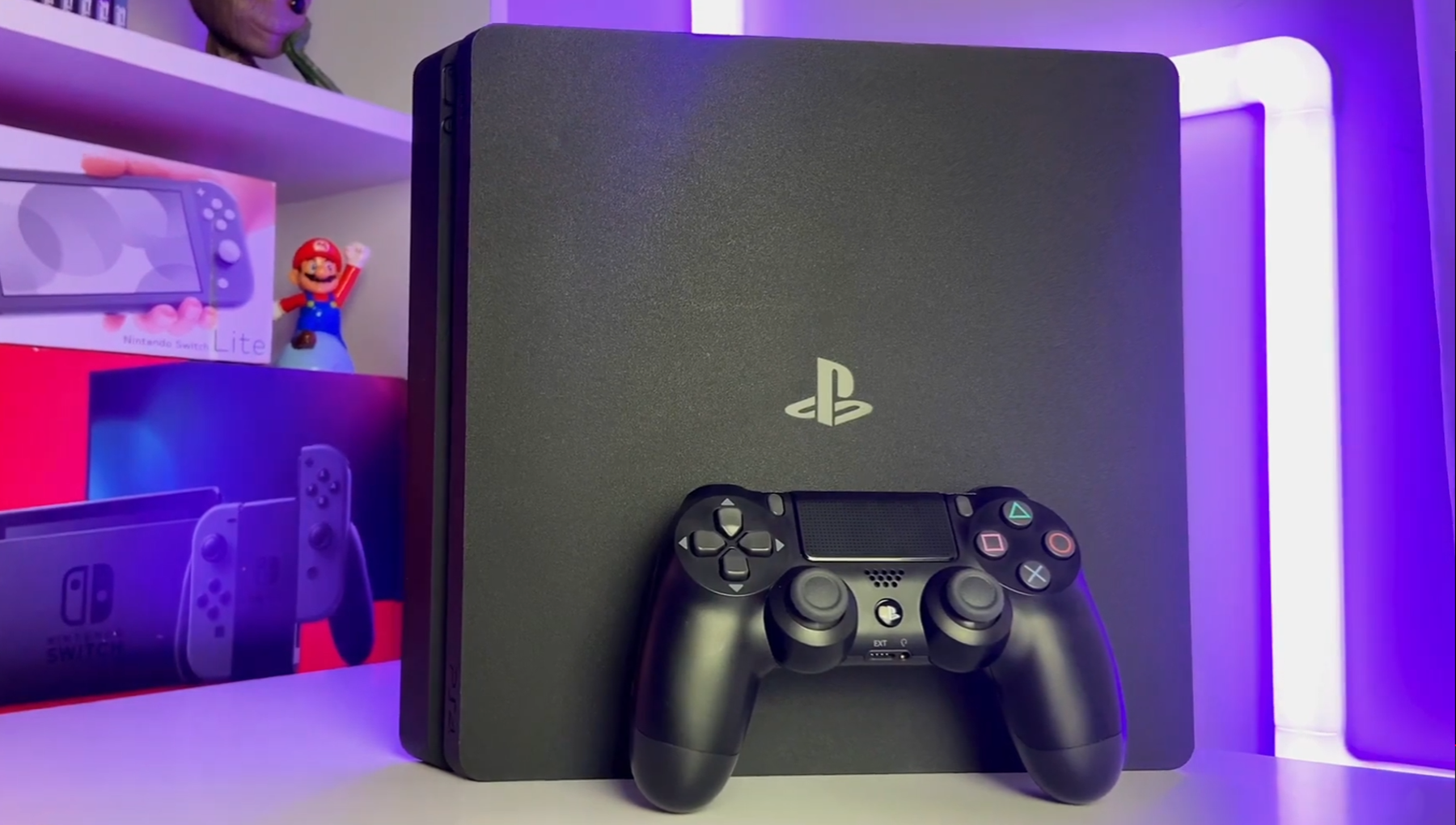 PlayStation 4 Slim Black 500GB with Madden 23! - video gaming - by