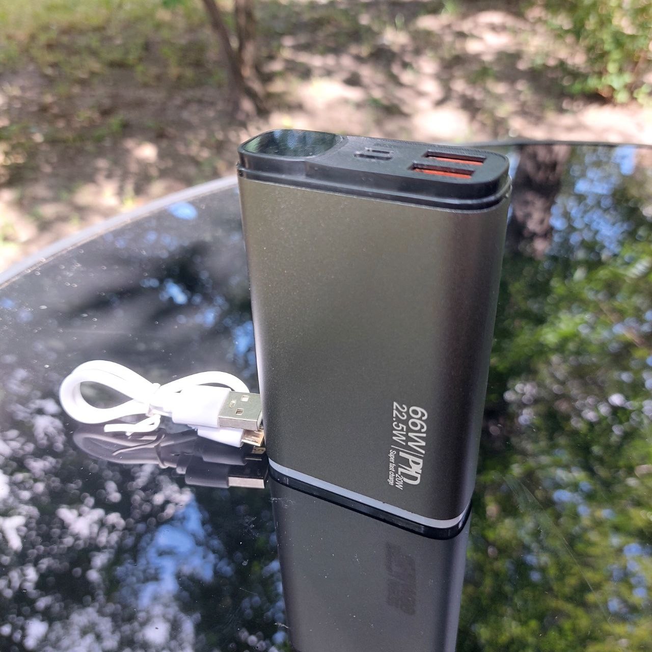 УМБ Viaking Power Bank 50000 mAh с дисплеем и фонариком зарядка ...