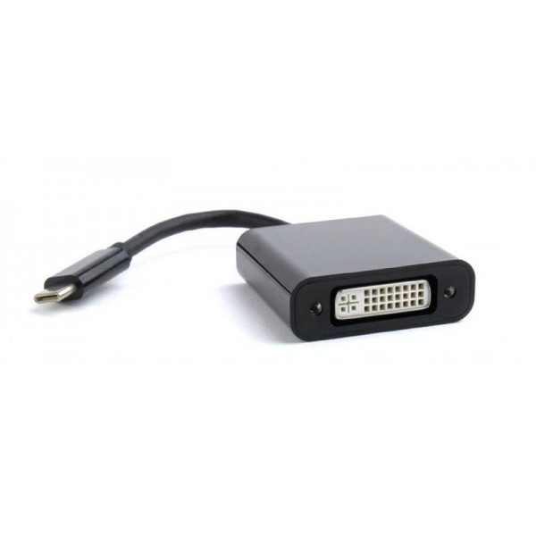 

Адаптер Cablexpert (A-CM-DVIF-01) USB3.1 Type C - DVI, 0.15 м, черный